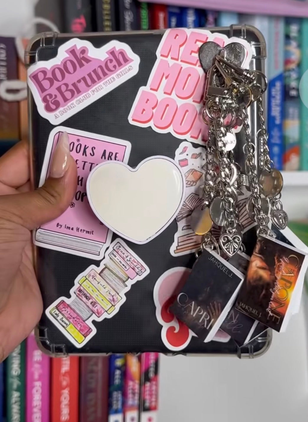 Custom Book Charm