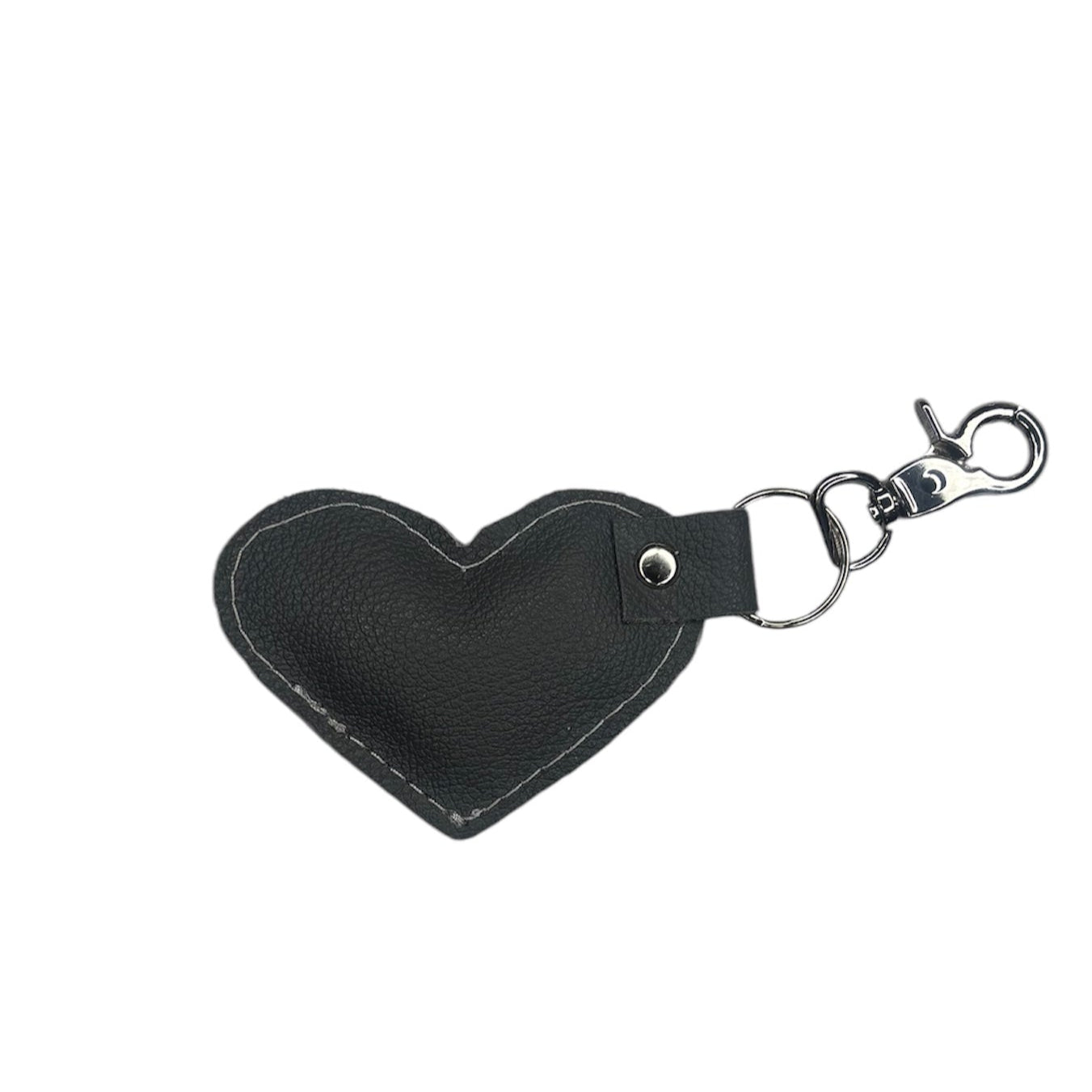 Heart Puff Key Chain