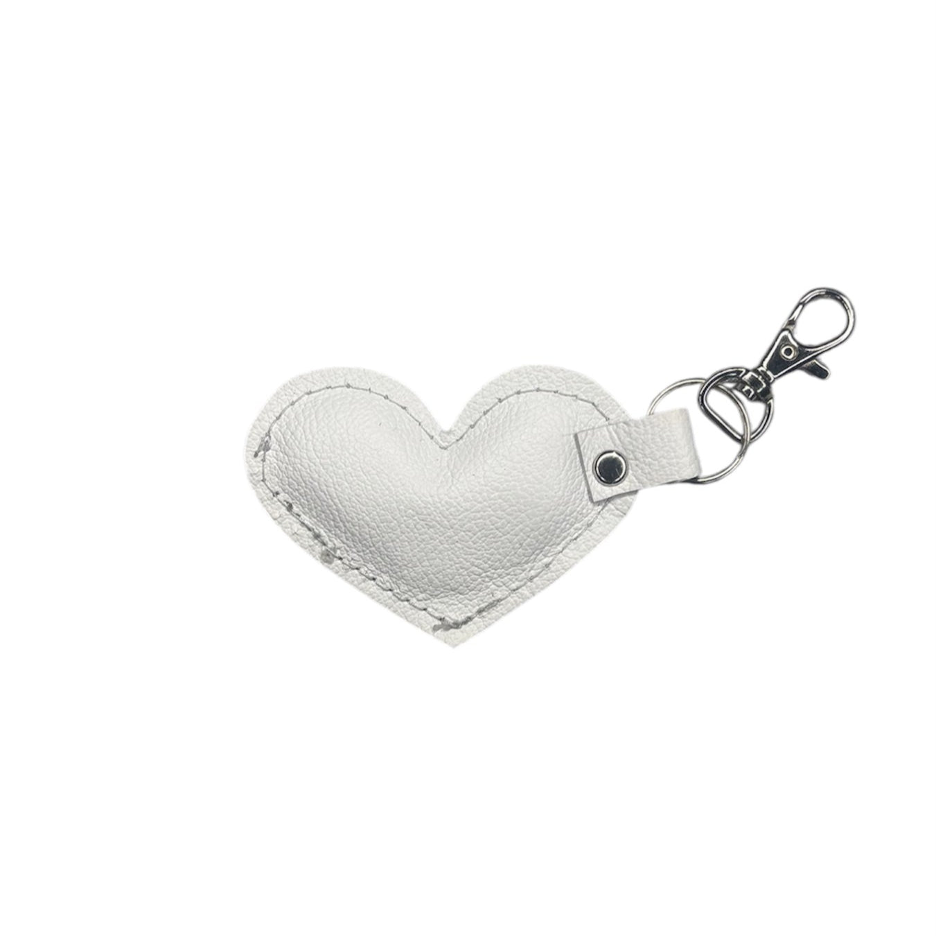 Heart Puff Key Chain